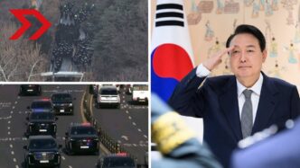 Yoon Suk Yeol, presidente de Corea del Sur, es arrestado por imponer la ley marcial. Es el primer líder detenido en funciones en el país.